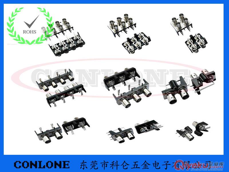 HD-SDI高清BNC鍍金卡板式視頻連接器原始圖片3