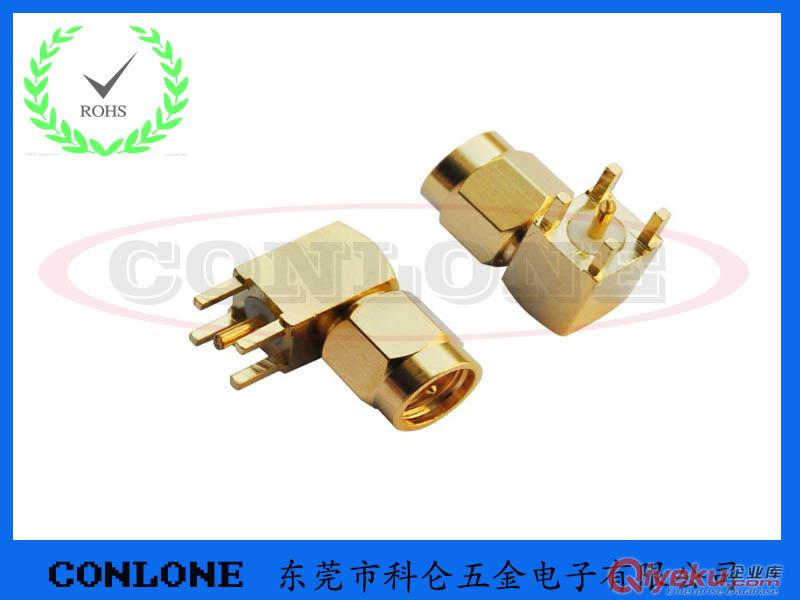 SMA焊板式PCB插座，SMA-PCB接頭