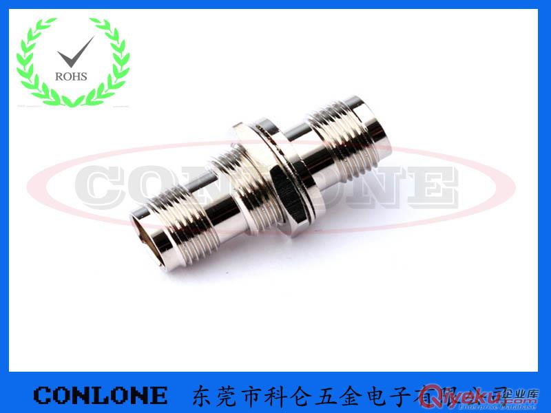 轉(zhuǎn)接頭TNC母轉(zhuǎn)母，TNC-KK射頻同軸連接器