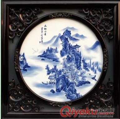 景德鎮陶瓷大花瓶廠家，手繪青花大花瓶，公司開業禮品花瓶，禮品訂做