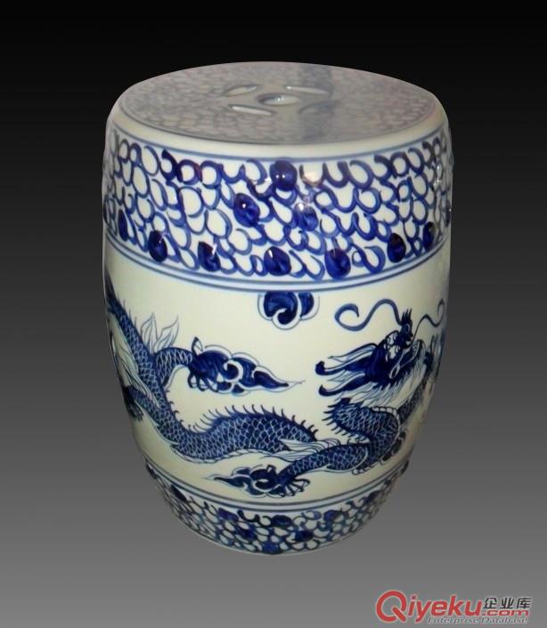 陶瓷瓷桌生產廠家，1米大桌面，工藝陶瓷涼凳訂做，陶瓷餐桌原始圖片3