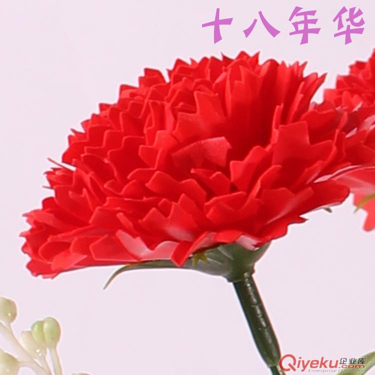 康乃馨香皂花花頭批量選色定做量大價優 溫馨母情節禮物 義烏批發