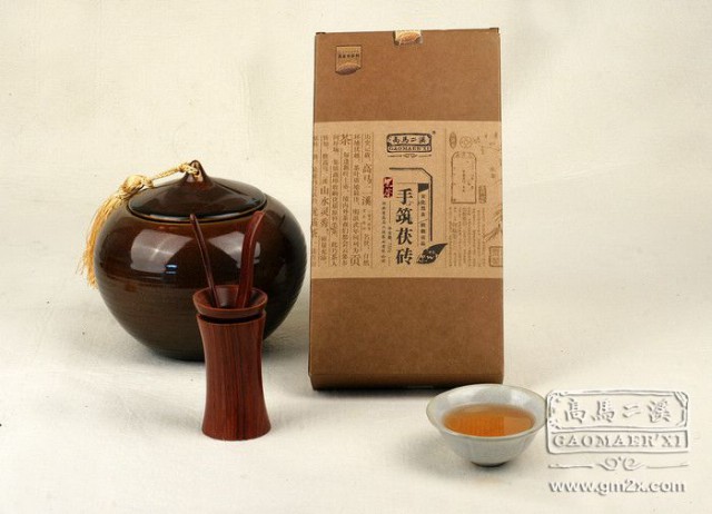 GAF029 原葉手筑茯磚茶750g