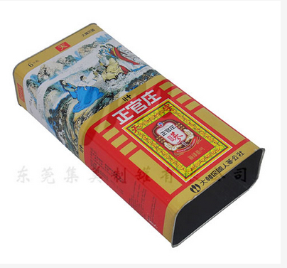 馬口鐵長(zhǎng)方弓蓋玩具罐盒C-011