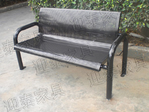 YTC-003金屬長(zhǎng)椅 公園椅 鋼鐵椅 靠背椅 園林椅 戶外椅 休息椅原始圖片2
