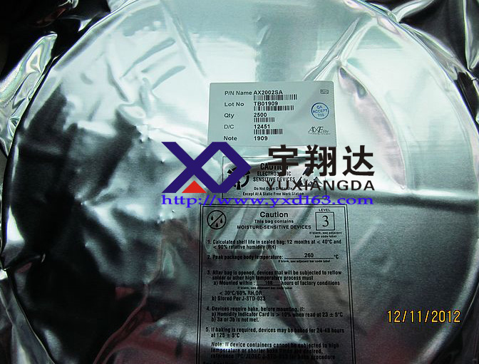 AX2002SA，發(fā)光二極管驅(qū)動IC，原裝zp現(xiàn)貨，AX2002原始圖片3