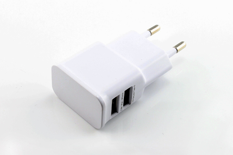 三星蘋果手機充電器 雙USB 5V2.1A手機充電器 電源適配器 手機配件