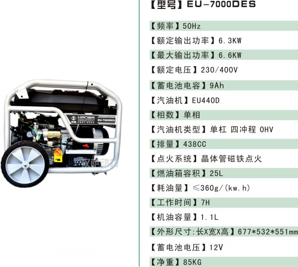 微型汽油發電機廠家原始圖片3