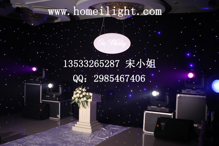 虹美xjb{zg}LED星空幕布~流行星光幕布厂家批发