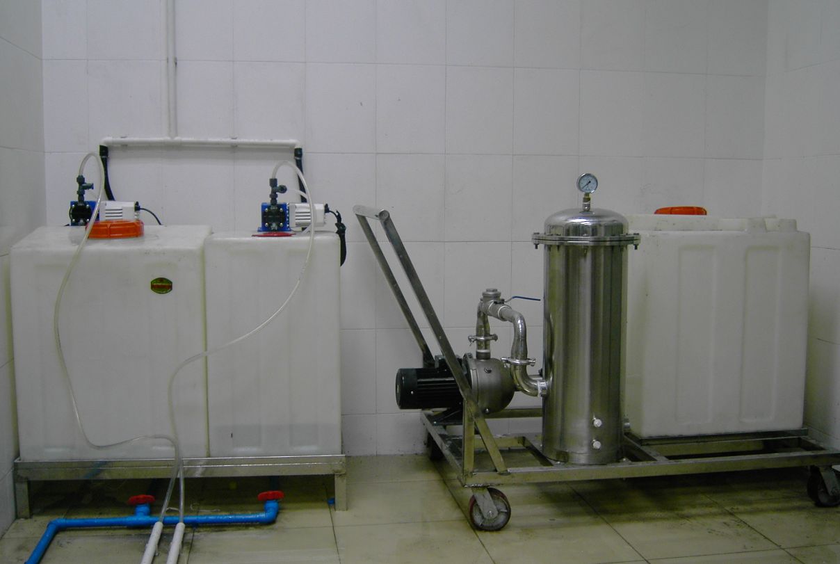 清洗及加藥裝置Cleaning and dosing equipment