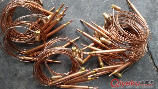 供應波紋管溫度傳感器動力組件，毛細管紫銅感溫包膜盒動力組件原始圖片3