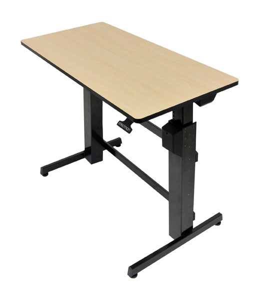 愛格升Ergotron WorkFit-C HD 24-216-085中型站坐兩用工作站移動辦公桌
