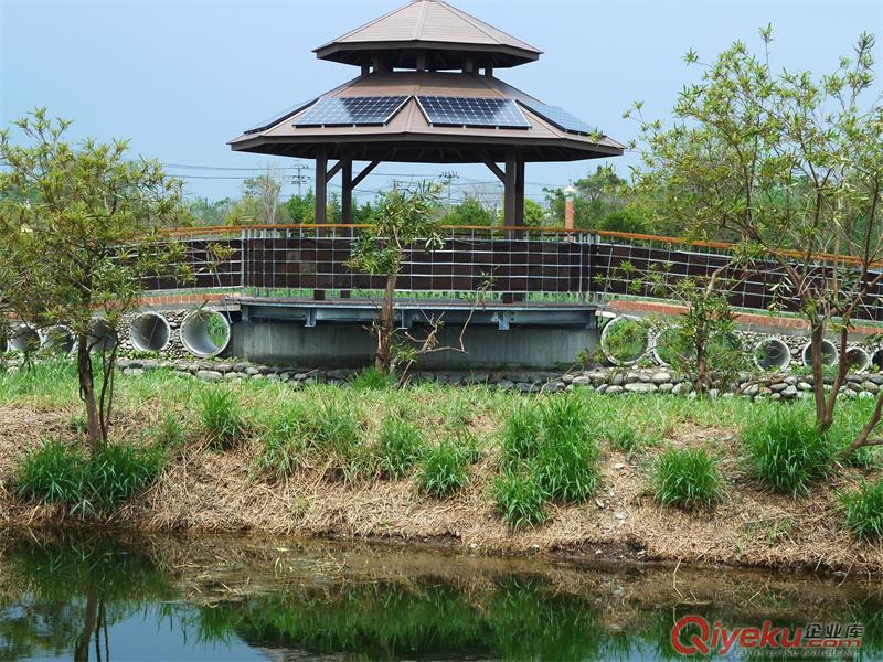 供應PS仿木公園涼亭