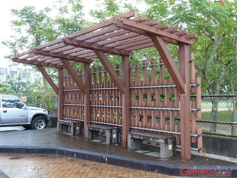 亞茂-供應(yīng)PS環(huán)保仿木花架