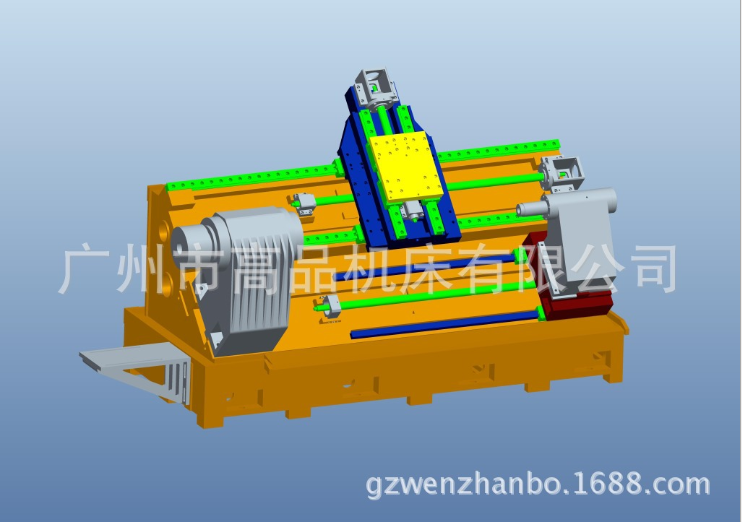 整體斜床身車床光機GP-630