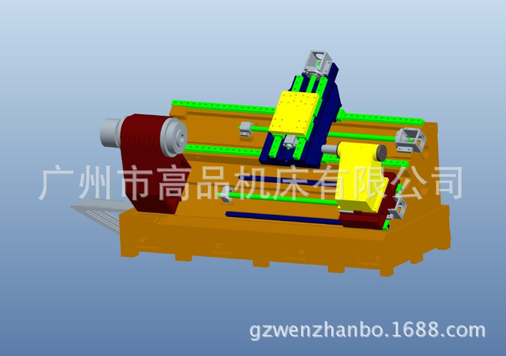 整體斜床身車床光機(jī)GP-630原始圖片2