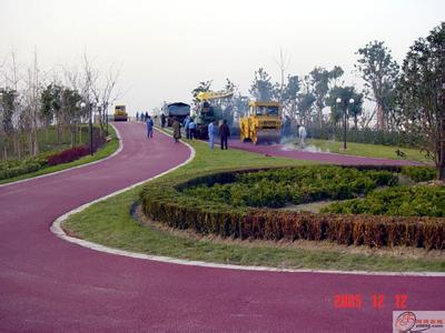 宿州市彩色綠道園林因你而不同