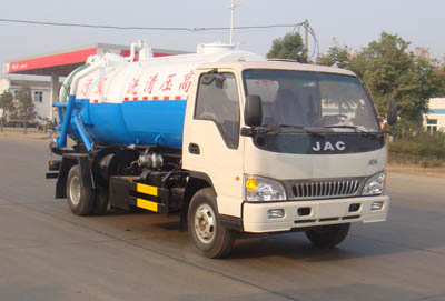  東風CLW5080GQW4型清洗吸污車 