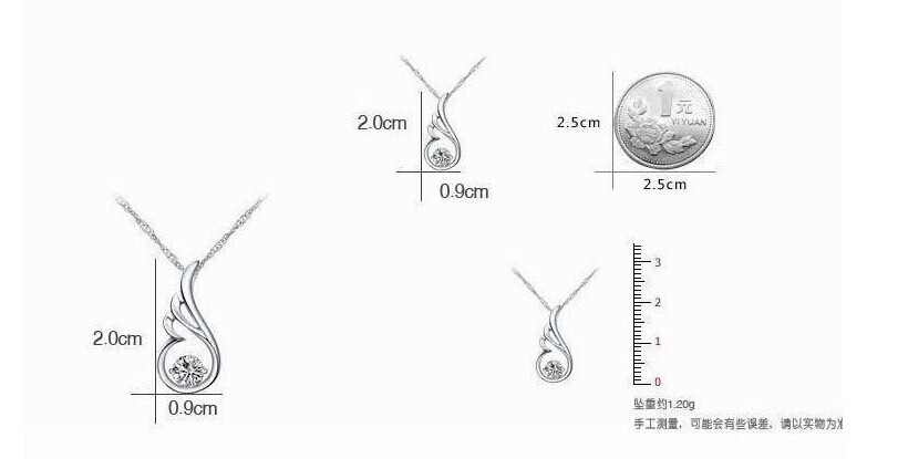 18K金鉆石吊墜原始圖片2