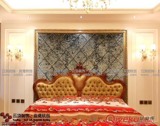 廠家直銷 現代時尚 臥室床頭客廳背景墻 皮雕軟包 阻燃吸音。