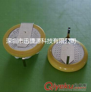 3V紐扣電池焊腳 CR1220電池原始圖片3