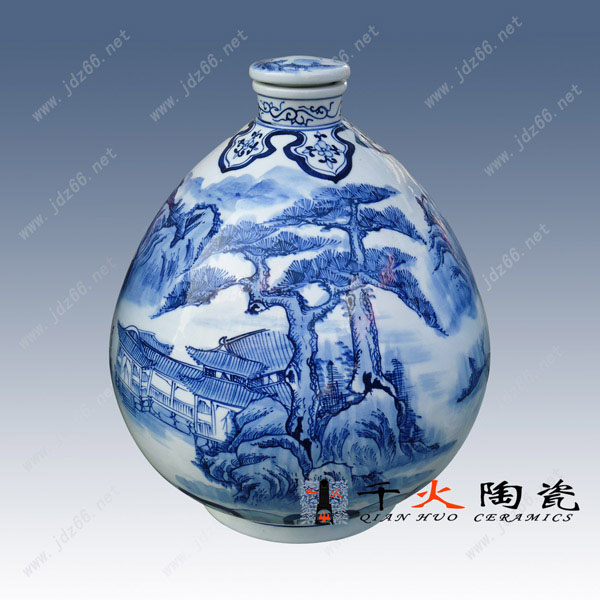 紀念酒包裝 陶瓷小酒壇定制原始圖片2