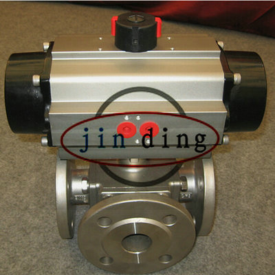 进丁牌气动不锈钢三通球阀一台起批