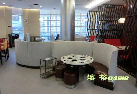 休閑卡座沙發定做