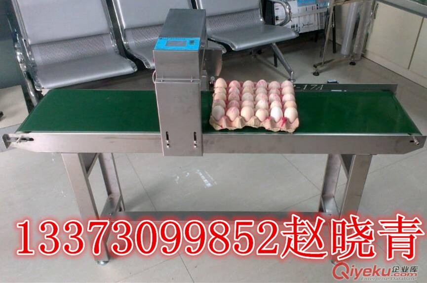 使用簡單的小型雞蛋打字機 全自動雞蛋噴碼機
