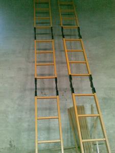 變配電室絕緣懸掛梯供貨商促銷絕緣竹節梯供貨商