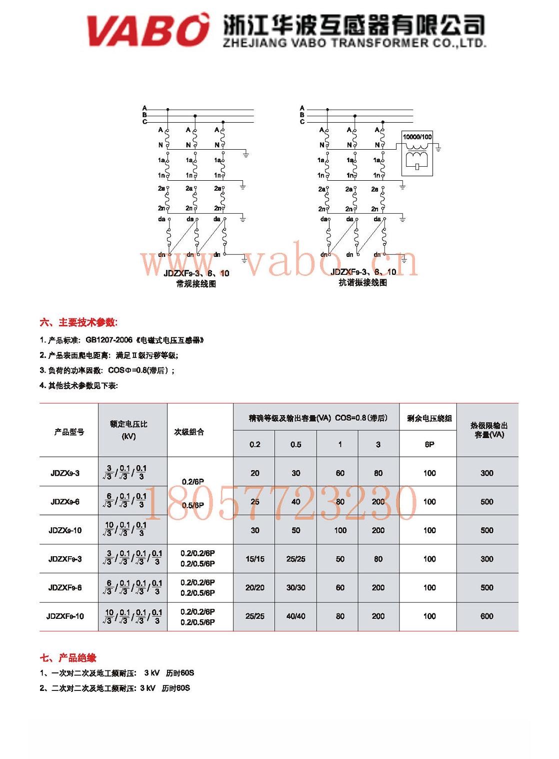 JDZX9-10,JDZX9-6電壓互感器原始圖片3