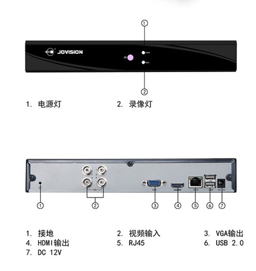 河南中維世紀網絡高清硬盤錄像機