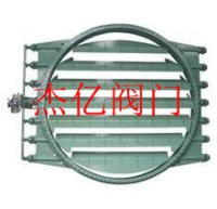 圓形多葉蝶閥，圓形百葉閥廠家