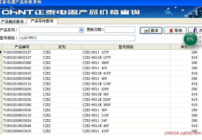 2014年正泰集团电器产品下浮