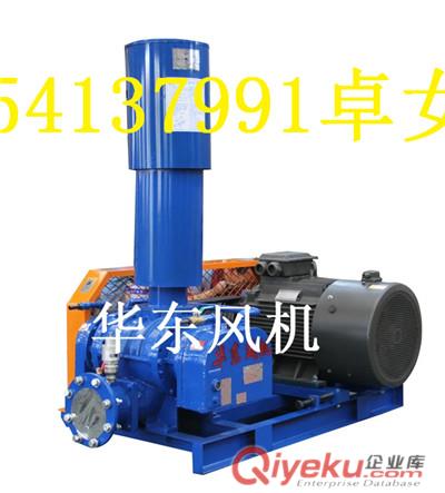口徑80配套電機為1.5-7.5kw電機的三葉羅茨風機