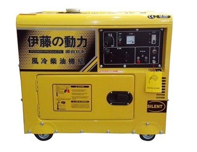 上海YT6800T3 5KW三相超靜音柴油發電機