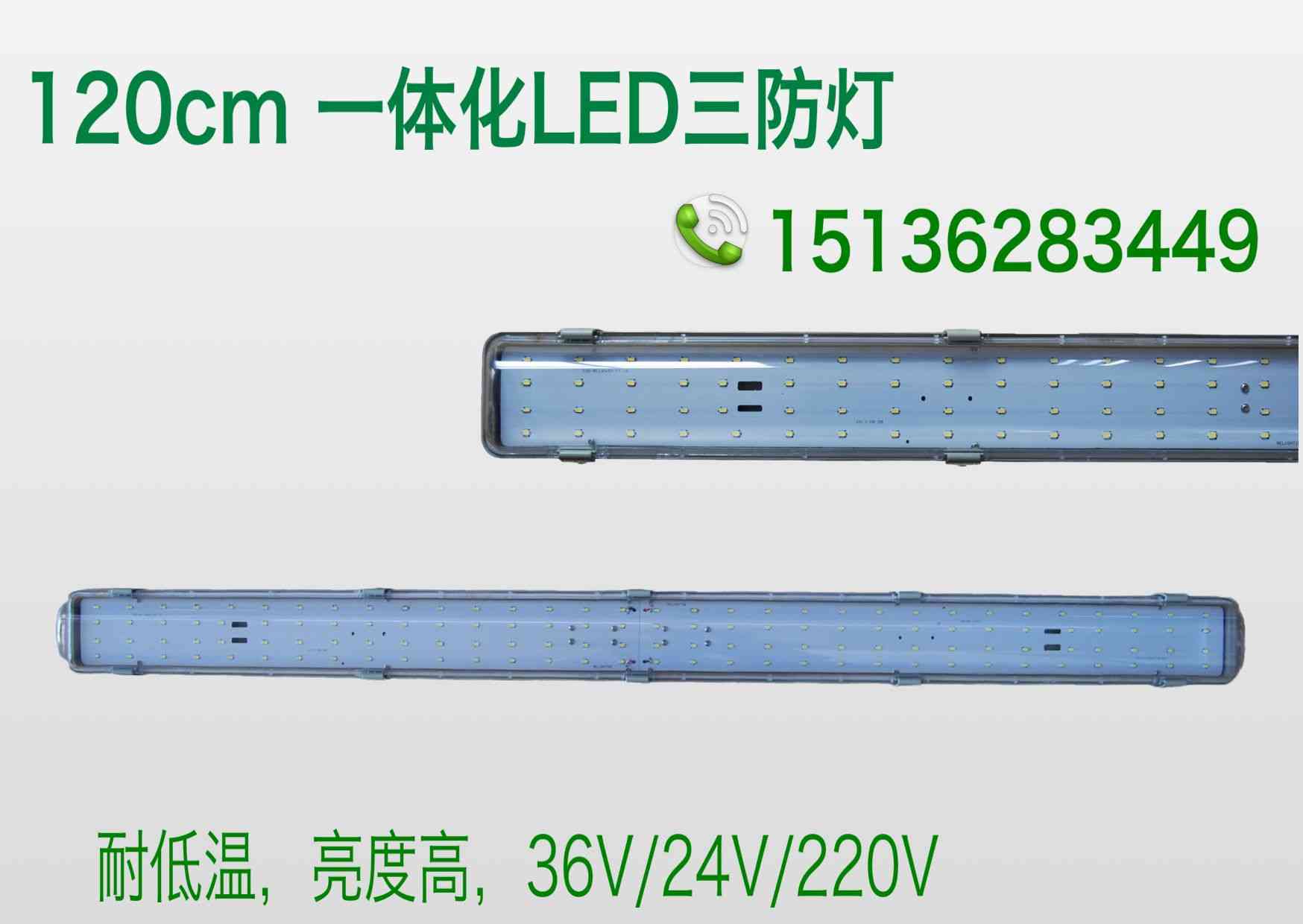 36w一体化led冷库灯，冷库专用灯，家明节能冷库专用灯