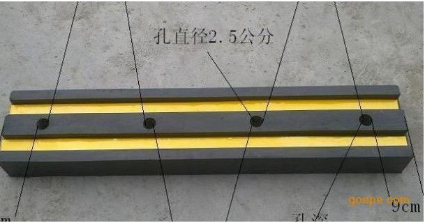 泰安橡膠防撞條 泰安車庫防撞塊