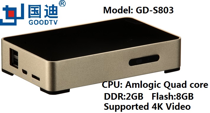 Amlogic Quad core S803安卓机顶盒