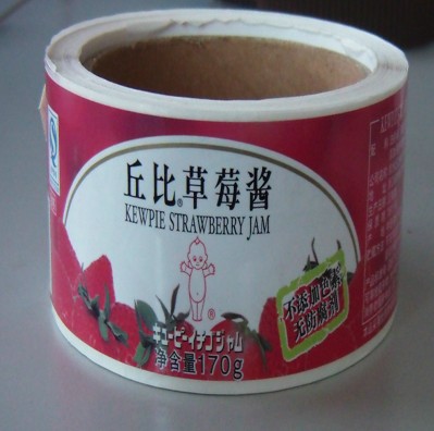食品不干膠標(biāo)簽印刷