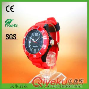 外貿(mào)爆款尼克松手表拍拍表果凍表 ice手表 學(xué)生硅膠手表批發(fā) 原始圖片2