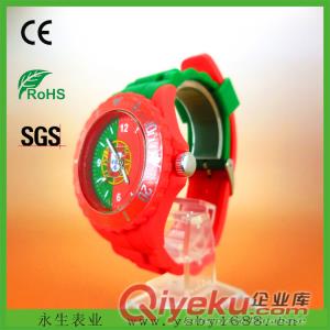 硅膠果凍表  韓版時尚手表 鑲鉆果凍表 新款彩sq侶果凍表拍拍表