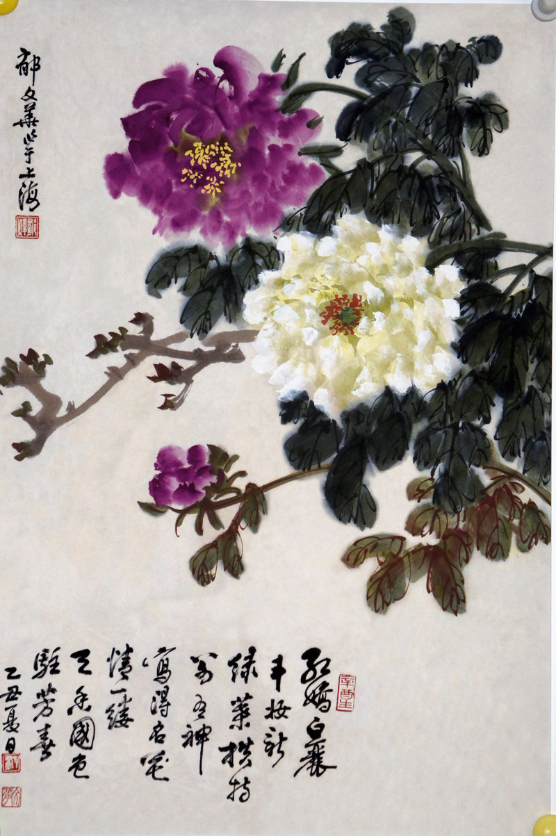 名家字畫美化家居 