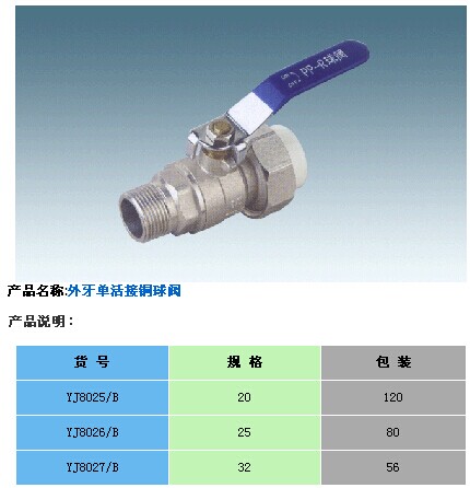 ppr ppr管件  ppr銅球閥活接國(guó)標(biāo)款