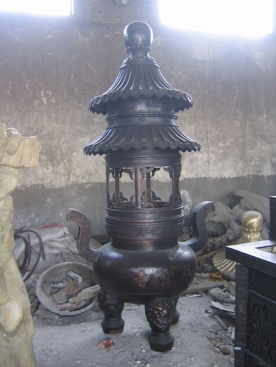 香爐鑄造廠家{sx}保定渡緣雕塑