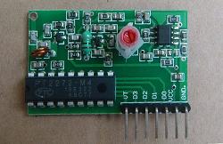 四路解碼接收模塊，RC-RJ03解碼接收廠家，RF帶解碼接收模塊