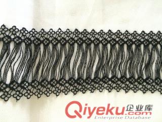 供應廣州凡龍FL2141滌綸條碼花邊 廠家供應優質服裝輔料、排須流蘇花邊原始圖片3