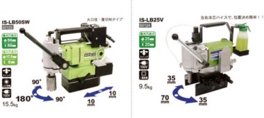 IS-LB50SW/25V磁力座鉆孔機(jī)（日制）