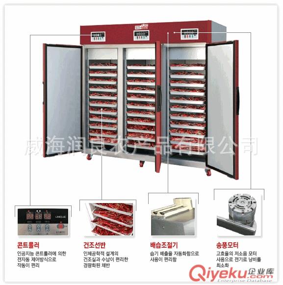 進口韓國三開門烘干機