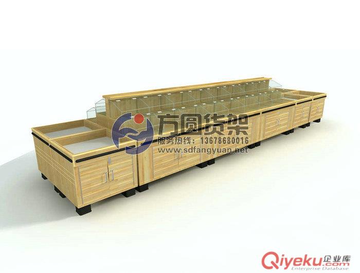 超市干果架 木制干果貨架 生鮮干果架 干果陳列架原始圖片3